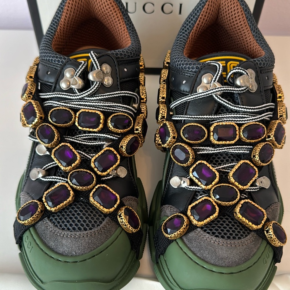 AUTHENTIC GUCCI FLASHTREK WOMAN SNEAKERS - NEW!!!